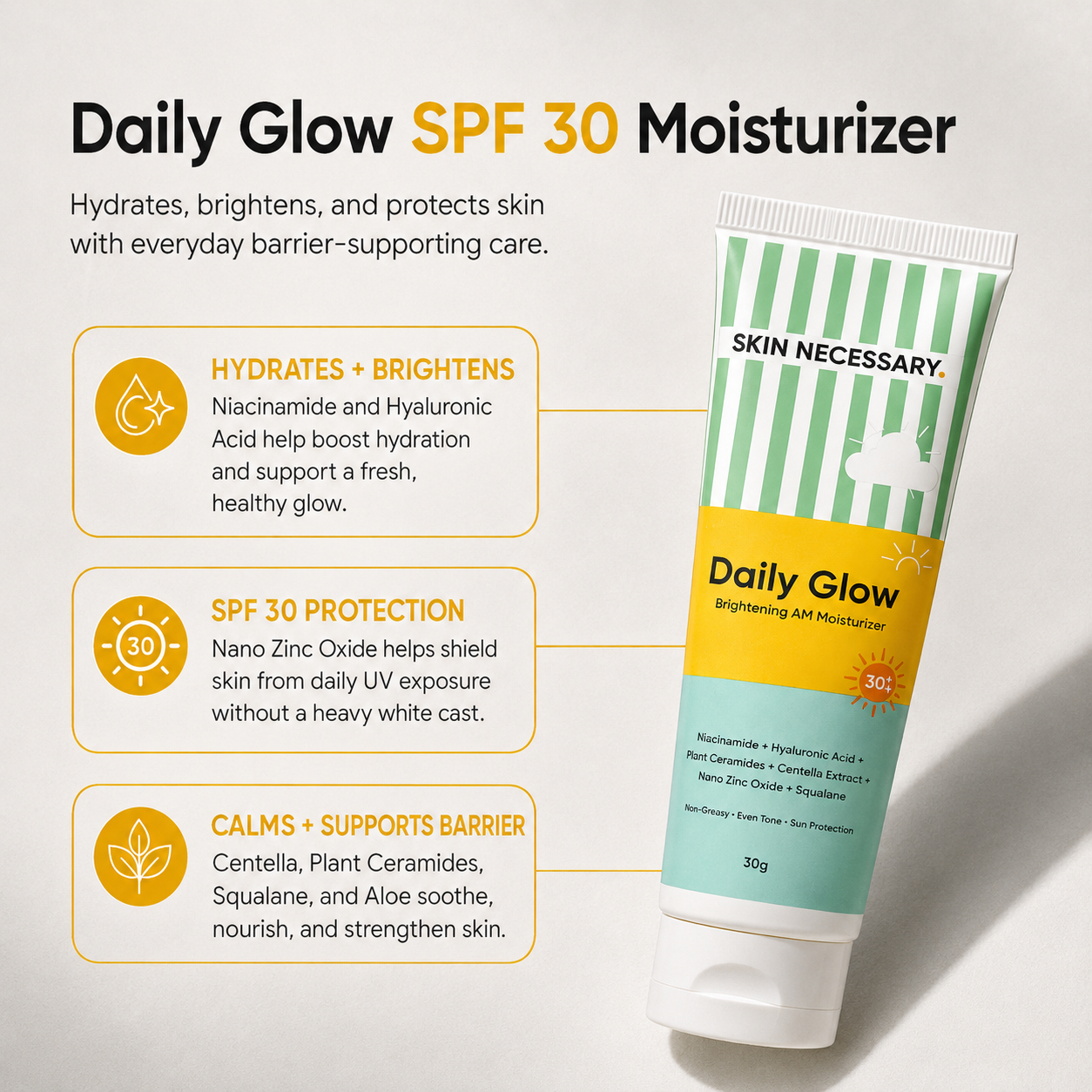 Daily Glow Brightening AM Moisturizer with SPF