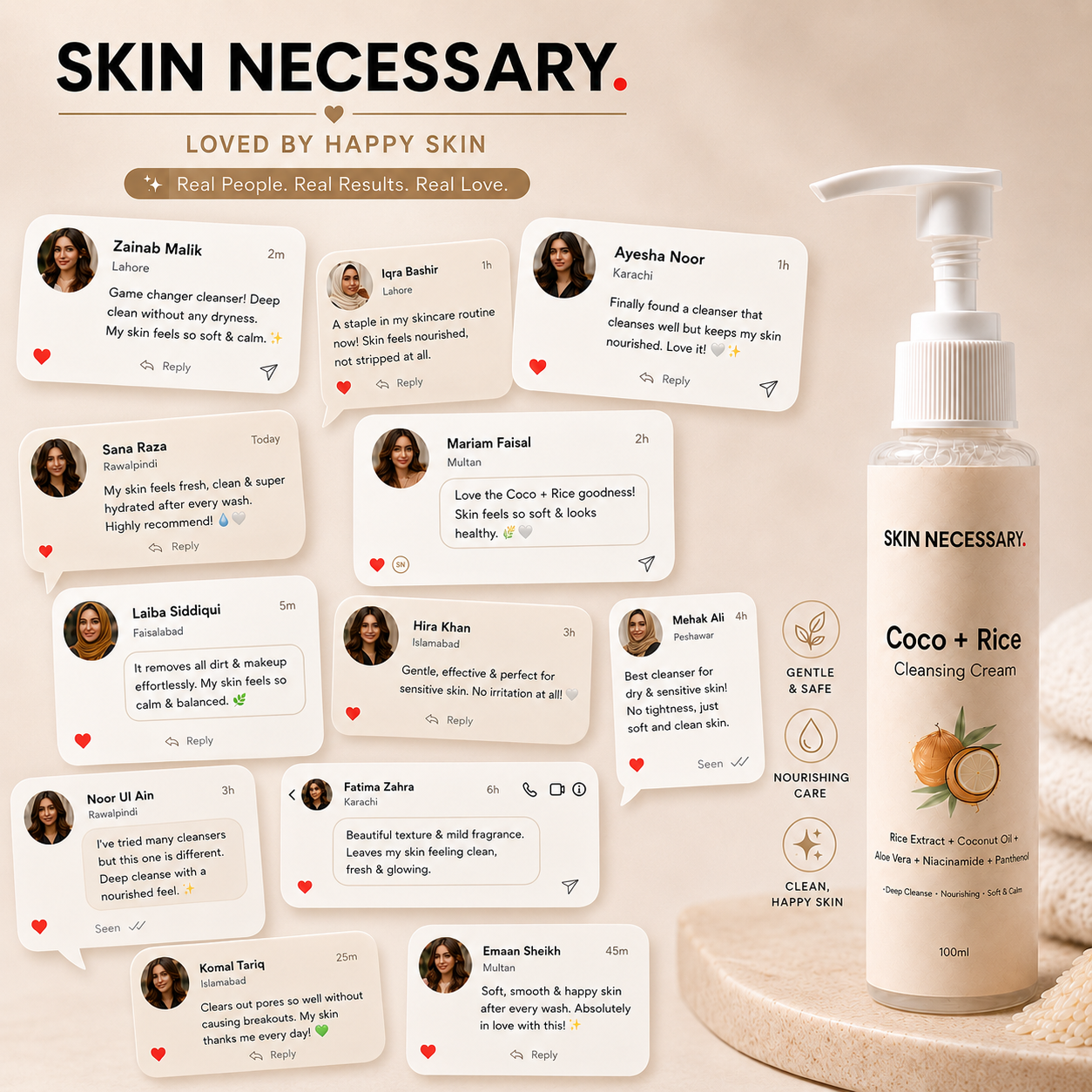 Coco+Rice Cleansing Cream